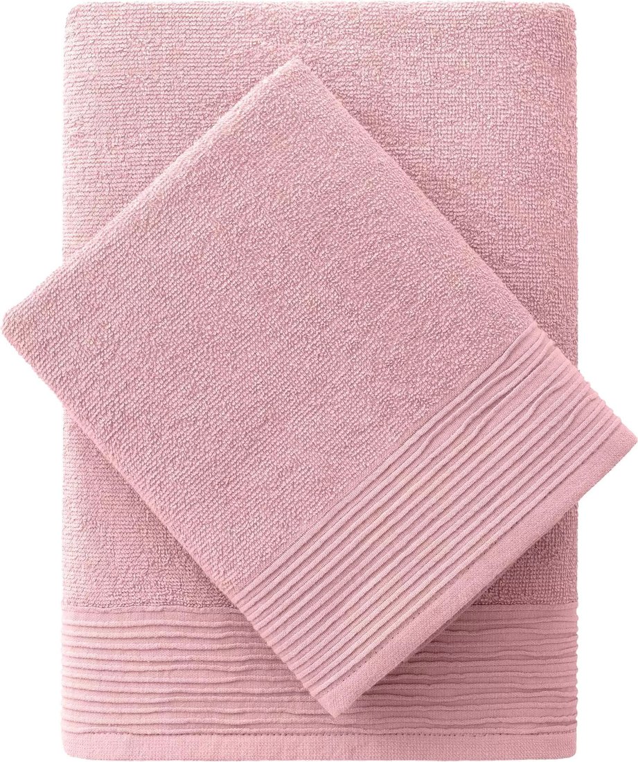 

Полотенце Самойловский текстиль Палитра Махра 70х130 300г (чайная роза)