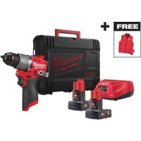 Ударная дрель-шуруповерт Milwaukee M12 FPD2MC-602X 4933499463 (с 2-мя АКБ, кейс)