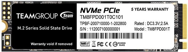 

SSD Team MP33 PRO 1TB TM8FPD001T0C101