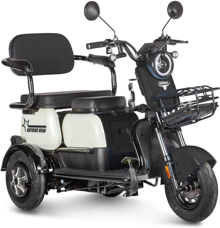 Электроскутер Rutrike Вега (черный)