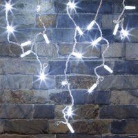 Светодиодная гирлянда Евросвет 100-101 (белый с эффектом мерцания)