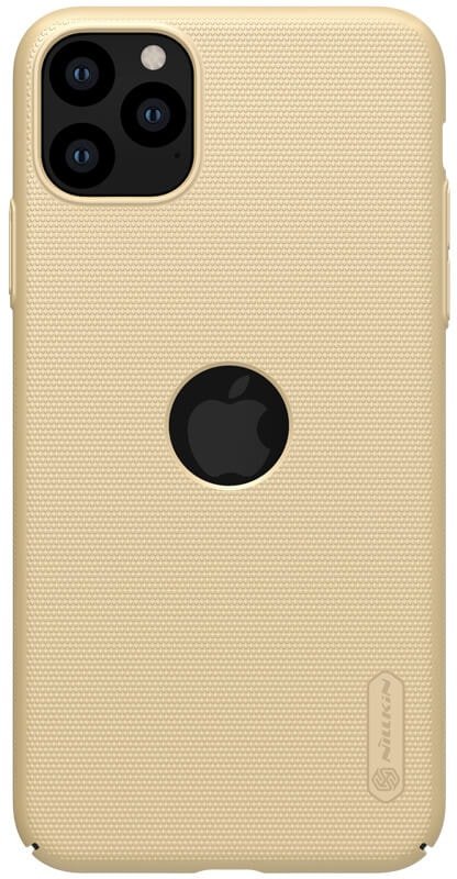 

Чехол для телефона Nillkin Super Frosted Shield Logo для Apple iPhone 11 Pro (золотистый)