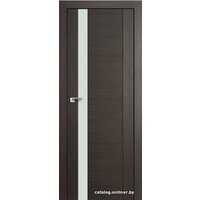 Межкомнатная дверь ProfilDoors 62Х 70x200 (грей мелинга/стекло белый лак)