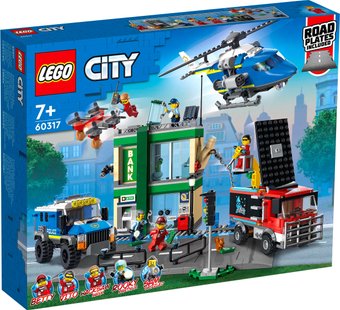Конструктор LEGO City 60317 Полицейская погоня в банке