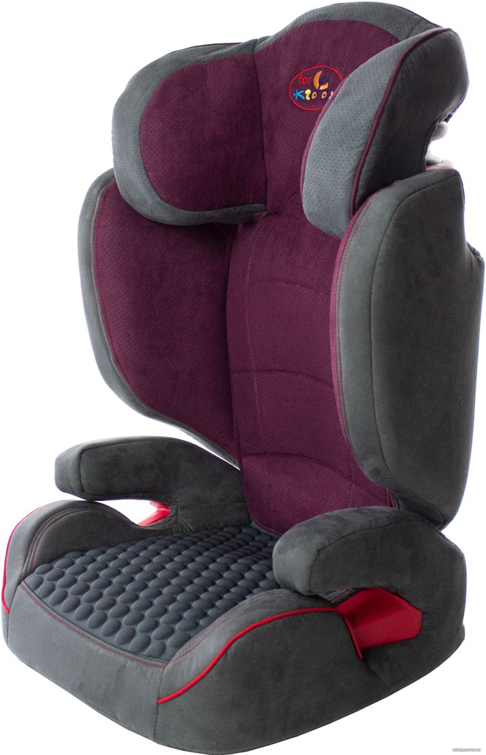 Детское автокресло ForKiddy Classic Pro (серый/фиолетовый)