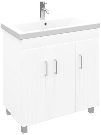 Laparet Тумба под умывальник Novus 80 (белый глянец)