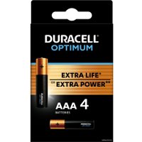 Батарейка DURACELL Optimum LR03/MX2400 4BP 4шт