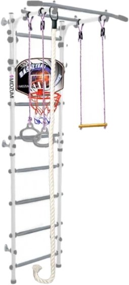 

Детский спортивный комплекс Midzumi Hoshi Kabe Basketball Shield (снежный барс)