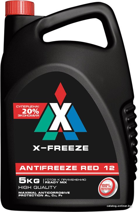 Антифриз X-Freeze Red G12 5кг