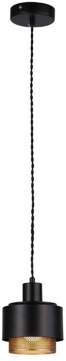 

Подвесная люстра Imex MD.0042-1-P BK+GD
