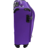 Чемодан-спиннер Rion+ 454 (фиолетовый)