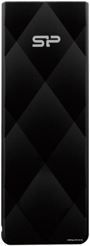 USB Flash Silicon-Power Blaze B20 Black 128GB (SP128GBUF3B20V1K)