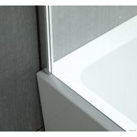 Стеклянная шторка для ванны Roxen Brimen 52010-80 80х140 в Бресте