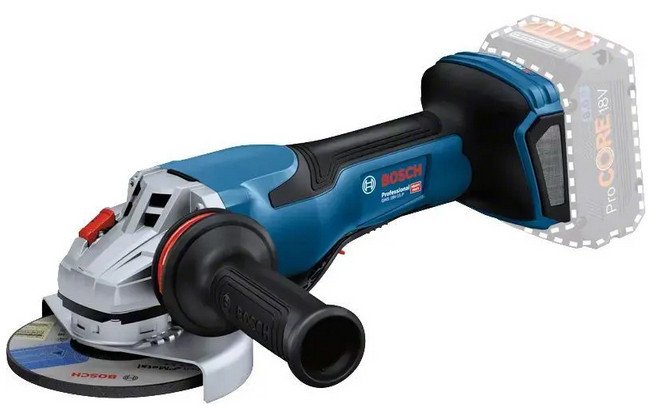 Угловая шлифмашина Bosch GWS 18V-15 P Professional 06019H6A00 (без АКБ)