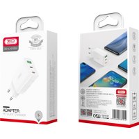 Сетевое зарядное XO L101 (белый)