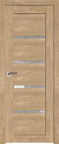 ProfilDoors 2.09XN L 80x200 (каштан натуральный, стекло дождь белый)