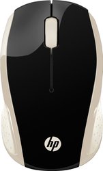 Wireless Mouse 200 (черный/золотистый)