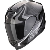 Мотошлем Scorpion Exo Exo-520 Evo Air Terra (р. XL, черный/серебристый/белый)