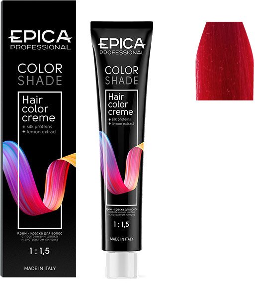 

Крем-краска Epica Professional Colorshade 55.66 светлый шатен красная вишня (100 мл)