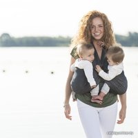 Слинг Minimonkey Twin Carrier (черный)