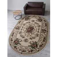 Ковер для жилой комнаты Merinos Colizey D057-OVAL-CREAM (2х3)
