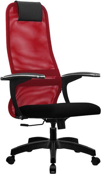 

Офисное кресло Metta SU-BU158-8 PL (красный/черный)