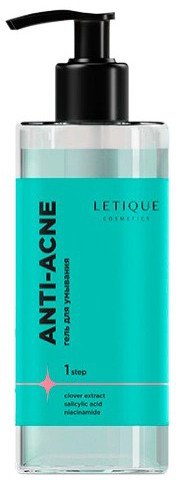 

Letique Гель для умывания Anti-Acne Себорегулирующий (150 мл)