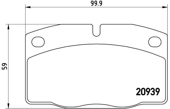 

Brembo P59005