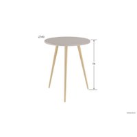 Журнальный столик Калифорния мебель Бекс 550 (крем)