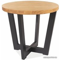 Журнальный столик Signal Cono C (дуб/черный)