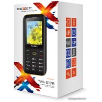 Кнопочный телефон TeXet TM-517R (черный)