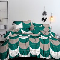 2-спальный комплект постельного белья Alleri Эко Сатин 2сп СС-502