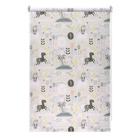 Мини рулонные шторы Franc Gardiner Print Сказочный лес 100х160 9403217474 (серый)