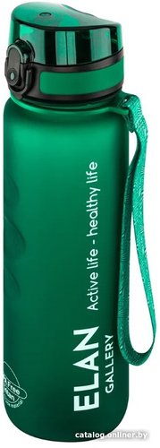 Бутылка для воды Elan Gallery Style Matte 1л 280143 (темно-зеленый)