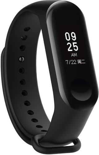 Ремешок Evolution XMB34-S01 для Xiaomi Mi Band 3/4 (черный)
