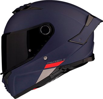 Мотошлем MT Helmets Thunder 4 SV Solid A7 (XXL, матовый синий)