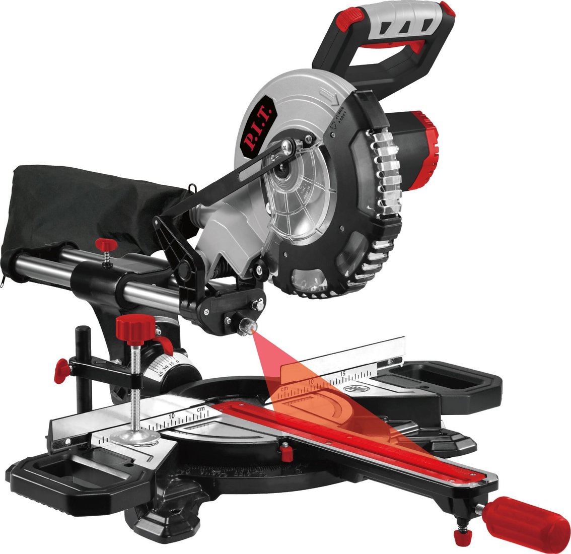

Торцовочная пила P.I.T. PMS20H-210A (без АКБ)