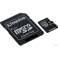 Карта памяти Kingston Canvas Select SDCS/64GB microSDXC 64GB (с адаптером)