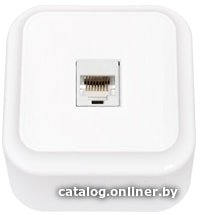 Розетка компьютерная Bylectrica РК18-004 (белый)