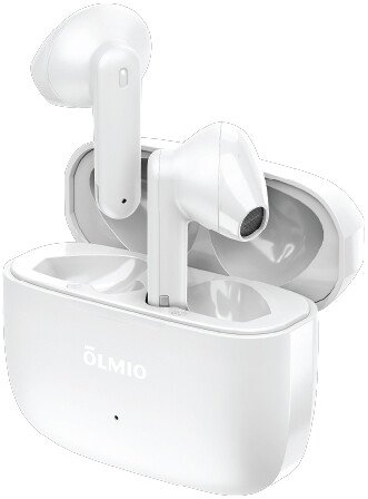 Наушники Olmio TWE-12 (белый)