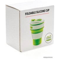 Термокружка Xindao P432.607 350 мл (зеленый/белый)