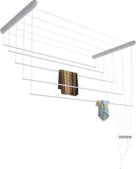 

Сушилка для белья Лиана потолочная, пластик белый, 1,7 м (СП-005)