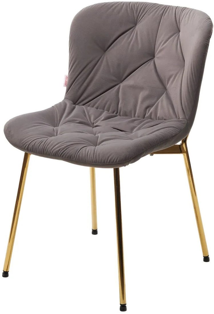 

Стул M-City Milan 629M05118 (505-36 темно-серый/золотой)