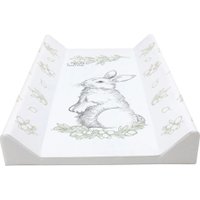 Пеленальная доска Sweet Baby Foresta Magica New Grigio Oliva на кроватку 79x45 (заяц серый/оливковый)