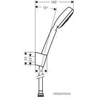 Душевой гарнитур  Hansgrohe Crometta [26665400]