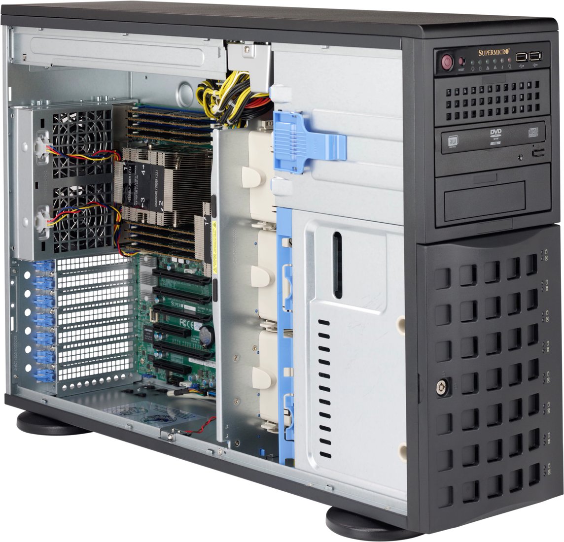 

Корпус Supermicro CSE-745BAC-R1K23B-SQ