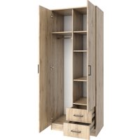 Шкаф распашной Mio Tesoro Хюгге 2D2S (дуб наварра)