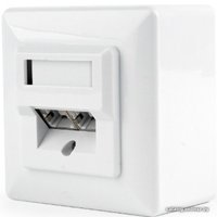 Розетка компьютерная Gembird MWS-2S5E-01