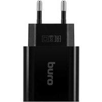Сетевое зарядное Buro BUWD1 (черный)