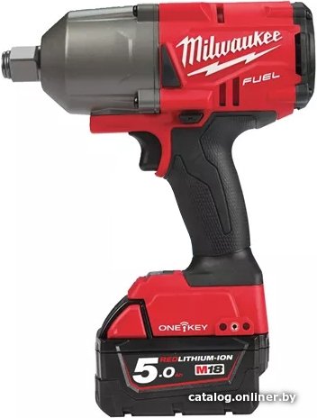 Гайковерт Milwaukee M18 ONEFHIWF34-502X Fuel 4933459730 (с 2-мя АКБ, кейс)